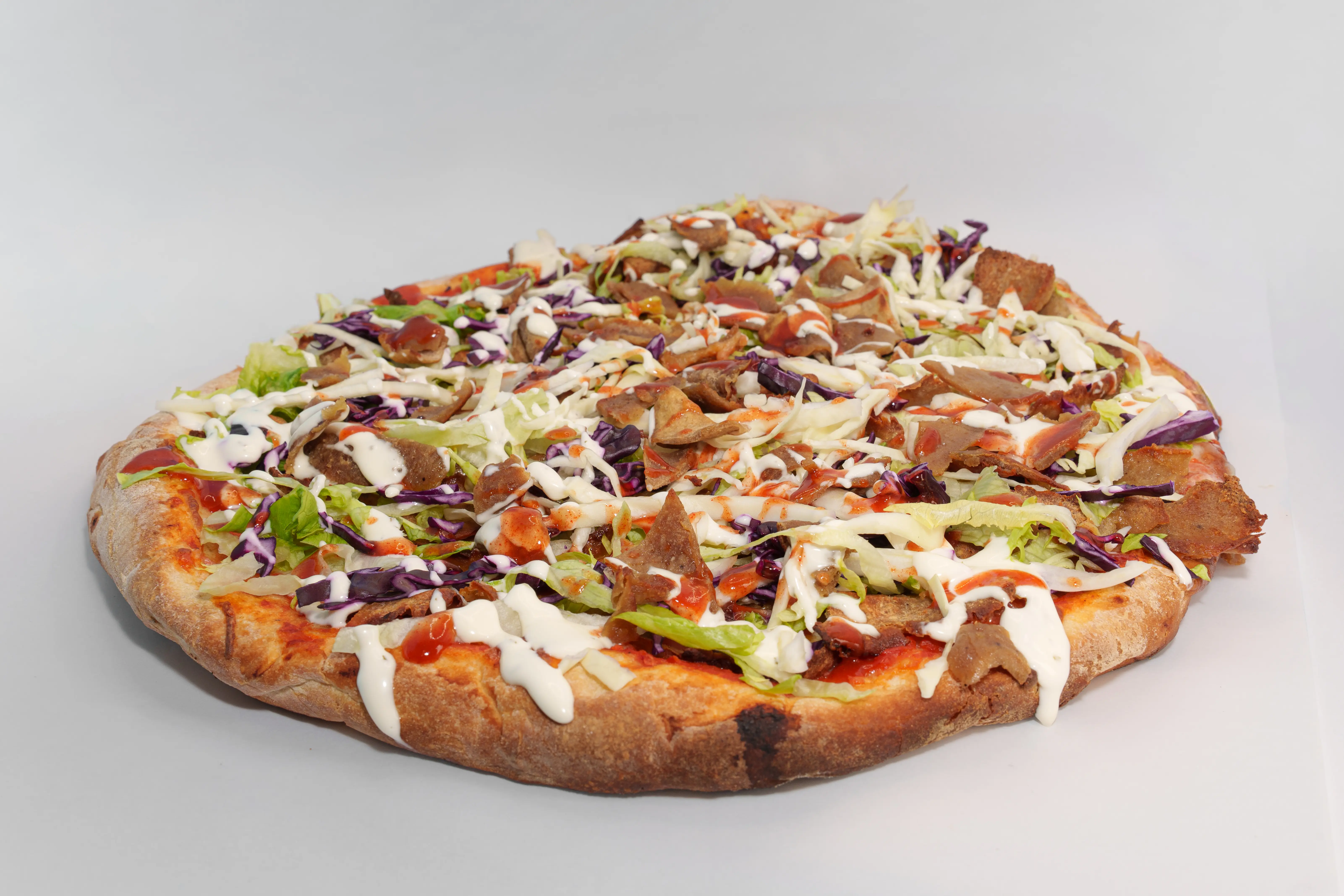 Kebab Pizza